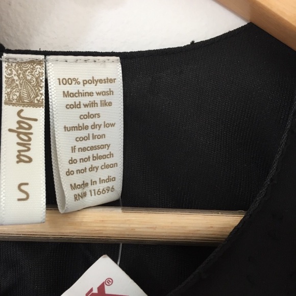 Japan Floral Embroidered Swiss Dot Drop Hem Dress - Picture 4 of 7